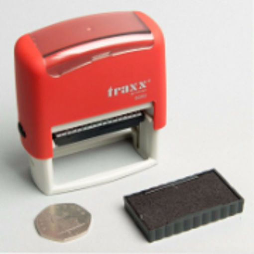 Picture of R/STAMP DIY TRAXX 3 LINES RED/BLACK